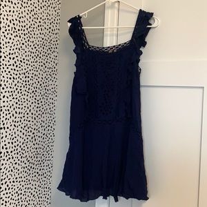 Free People navy dress